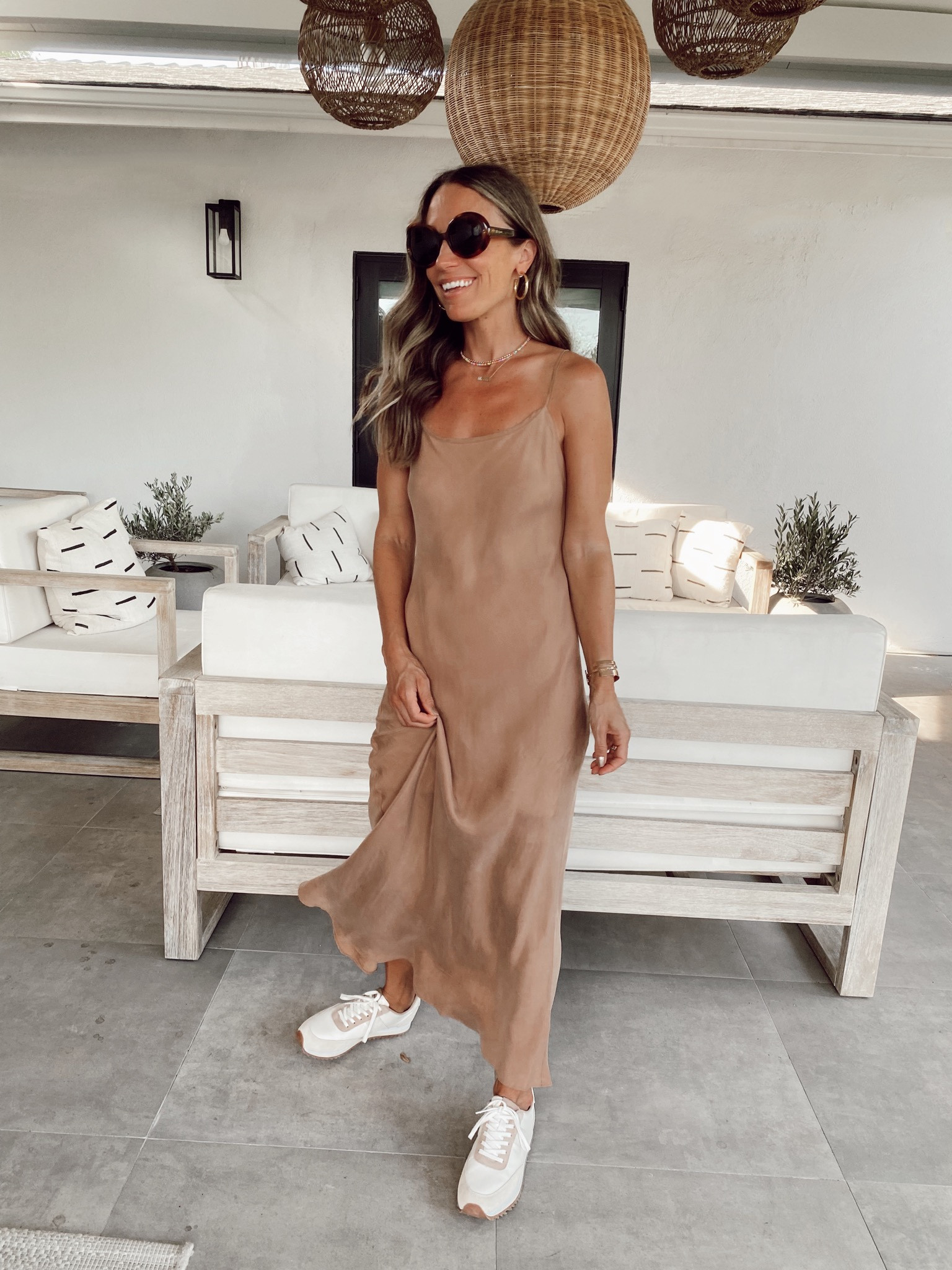 Silk slip dress is 40% off- love this for a dresses up occasion or for a night out (toss on a leather jacket and heels… or wear it with sneakers and a denim jacket to dress it down) 

#LTKstyletip #LTKsalealert