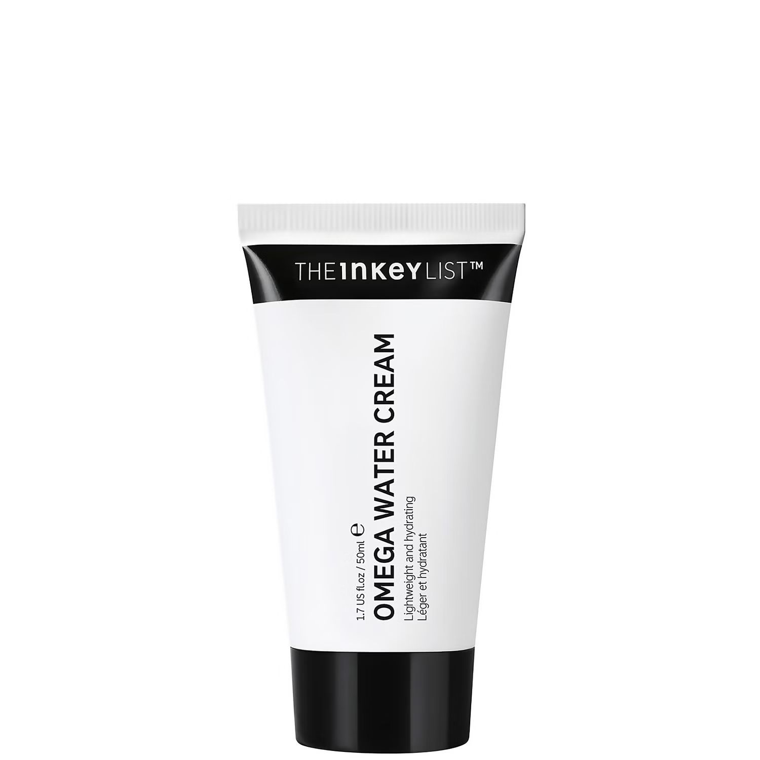 Instantly quench dry skin with The INKEY List Omega Water Cream, a lightweight, water-based gel m... | Look Fantastic (ROW)