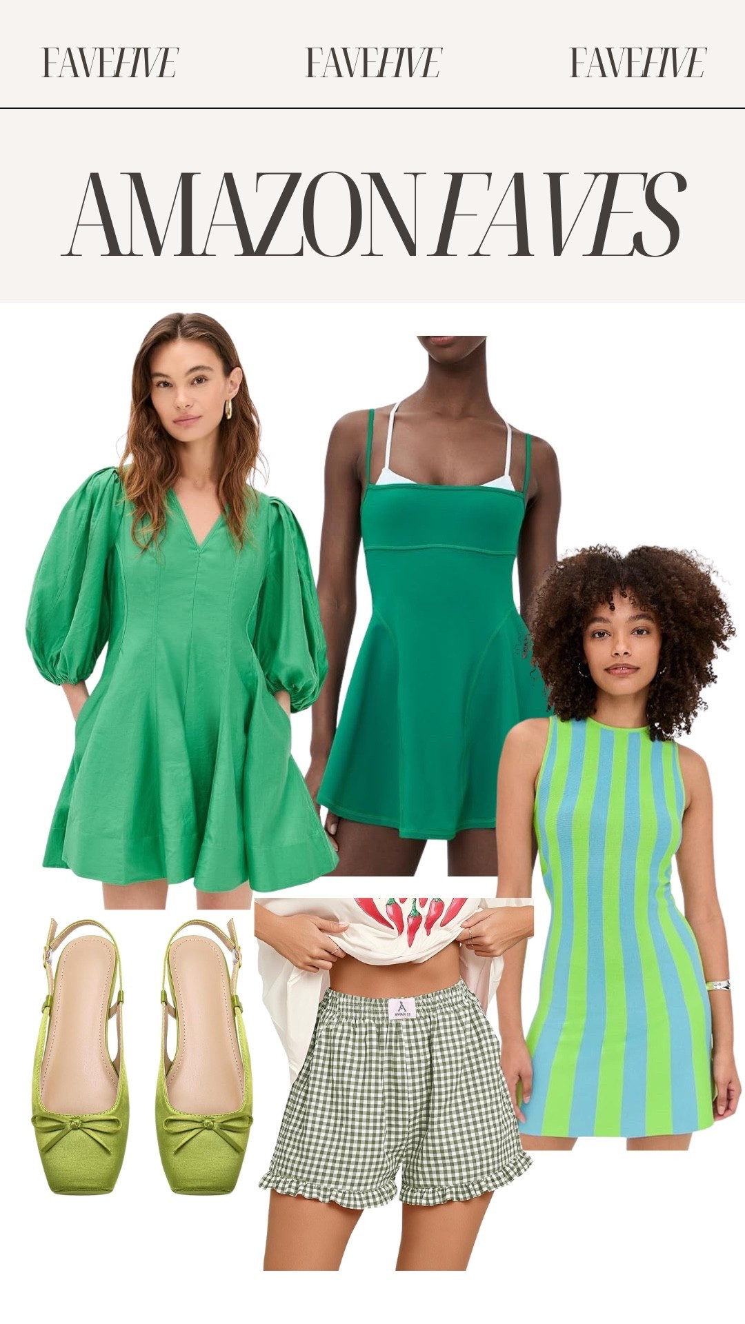 Green themed Amazon favorite finds 

#LTKgrwm #LTKootd