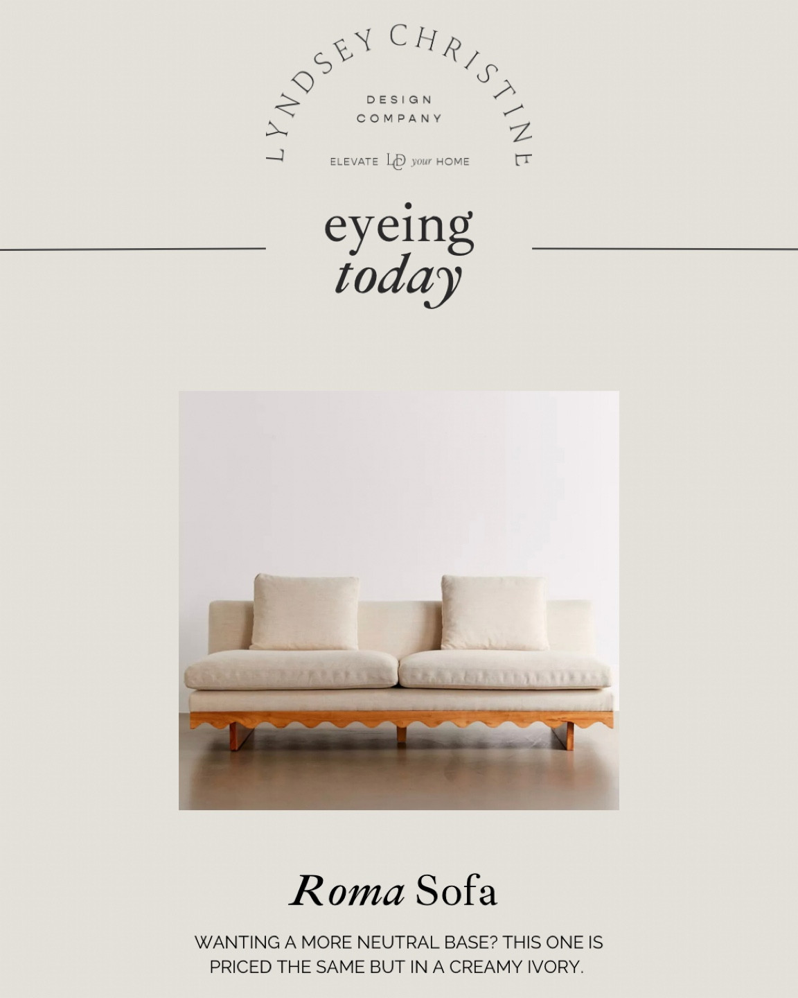 French Midcentury style sofa with a scalloped wavy detailed wood trim! Budget friendly price range for Living-room sofa.

#LTKsalealert #LTKhome #LTKstyletip