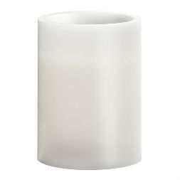 3" x 4" Vanilla Scented LED Pillar Candle White - Made By Design™ | Target