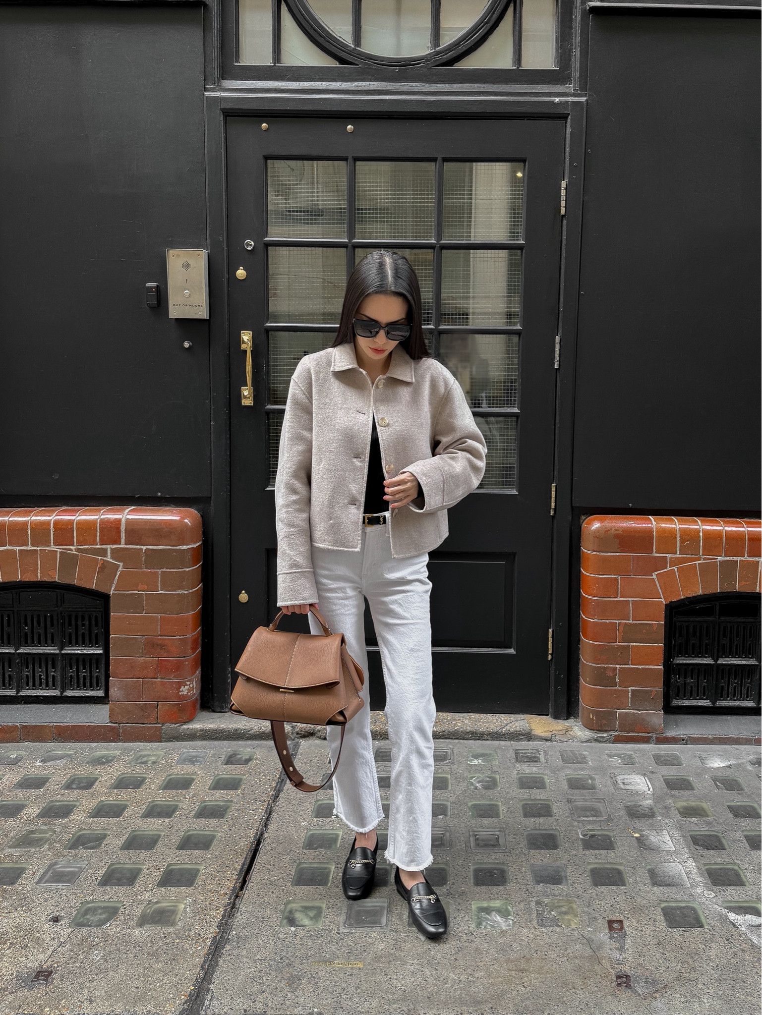 Cropped beige jacket & white jeans 🤍

#LTKstyletip #LTKuk #LTKeurope