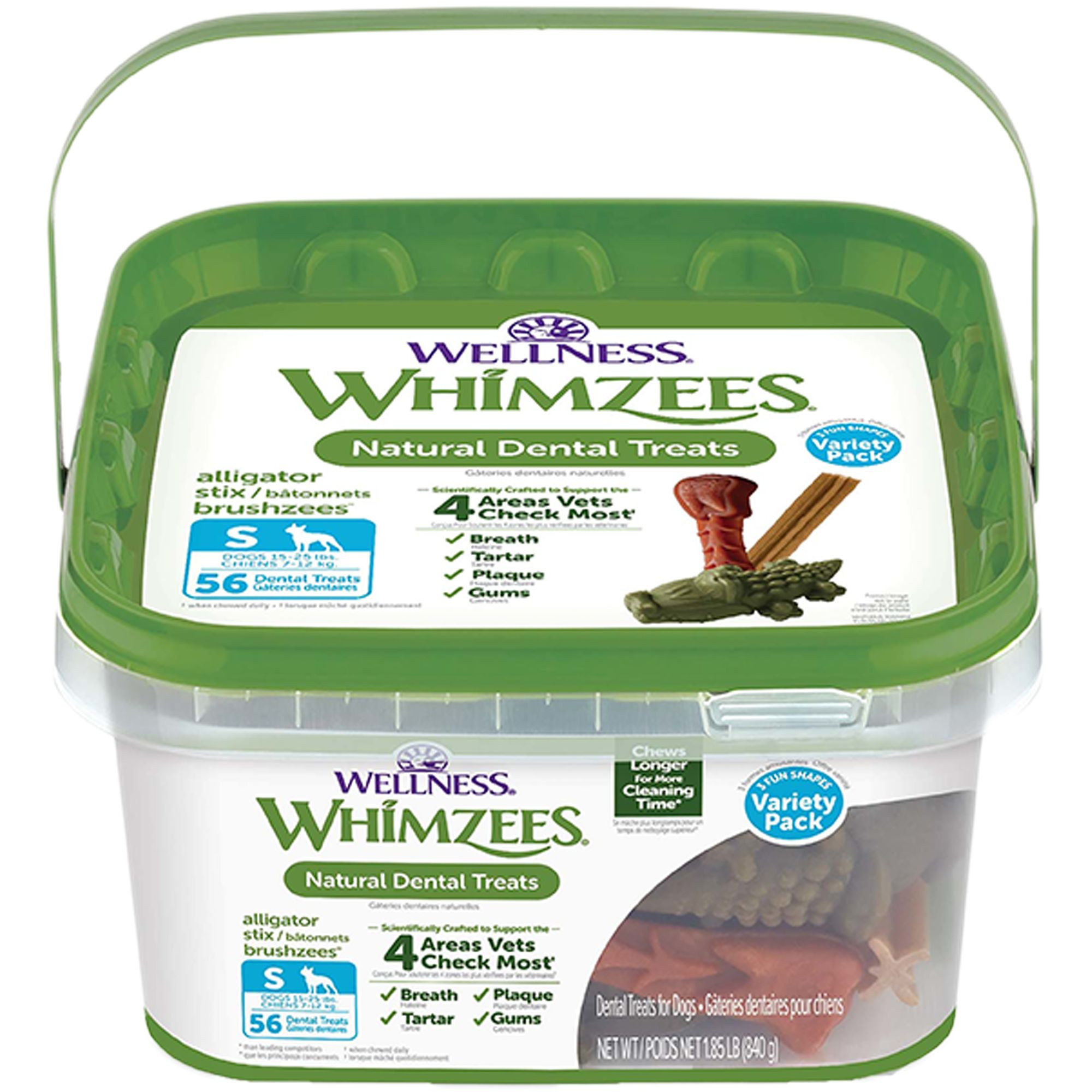 WHIMZEES Variety Value Box Small Dental Dog Treat - Natural, Grain Free | PetSmart