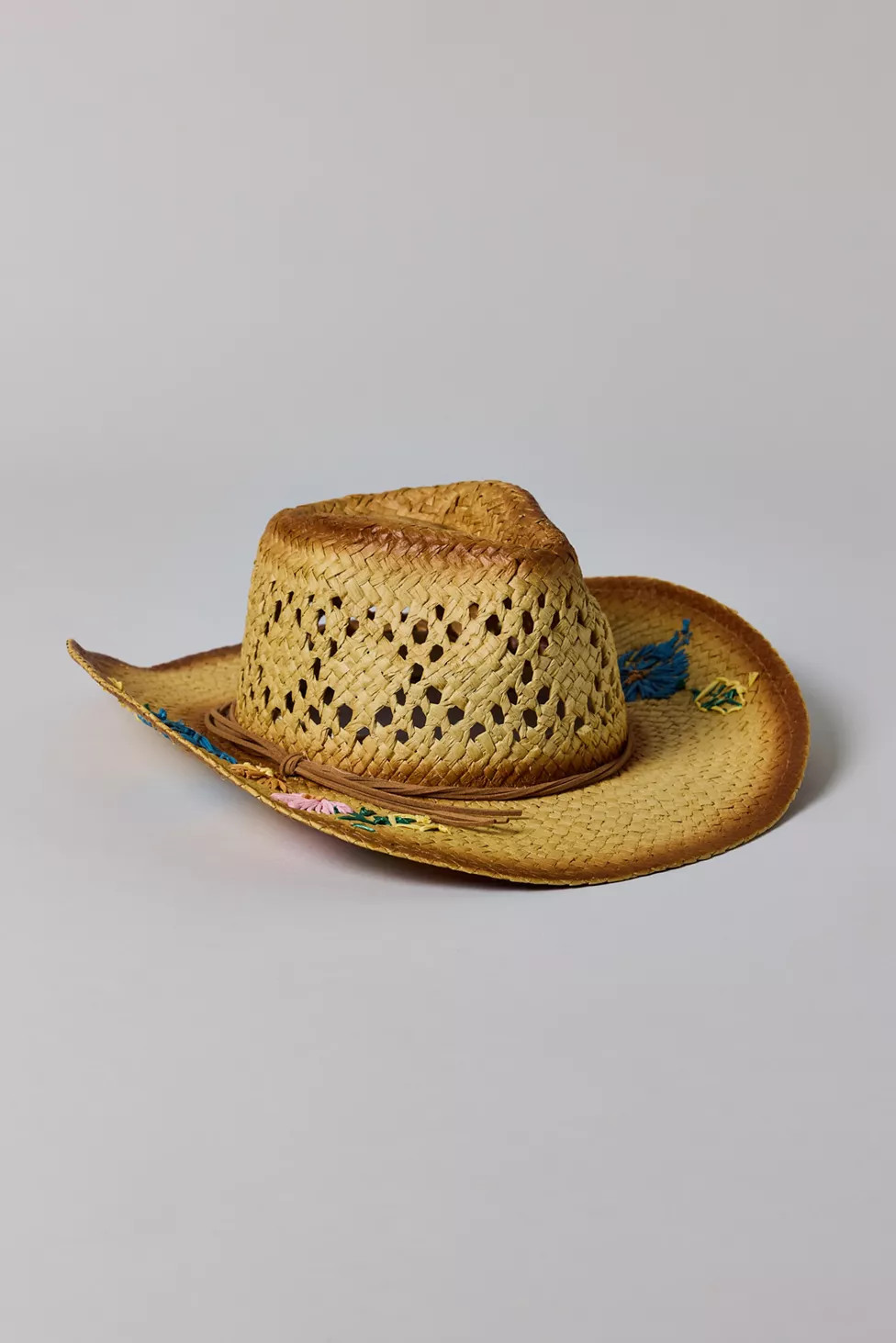 Dakota Floral Burnished Cowboy Hat | Urban Outfitters (US and RoW)