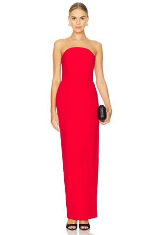 SANS FAFF Half Moon Evening Dress in Red from Revolve.com | Revolve Clothing (Global)
