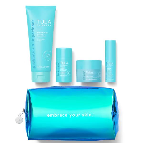 TULA Skincare Stay Present 5-Piece Skin Refining Kit (Worth $158.00) | Dermstore (US)