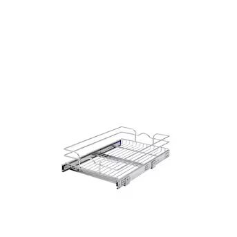 Rev-A-Shelf Single-Tier Pull-Out Baskets 14.5-in W x 6-in H 1-Tier Cabinet-mount Metal Soft Close... | Lowe's