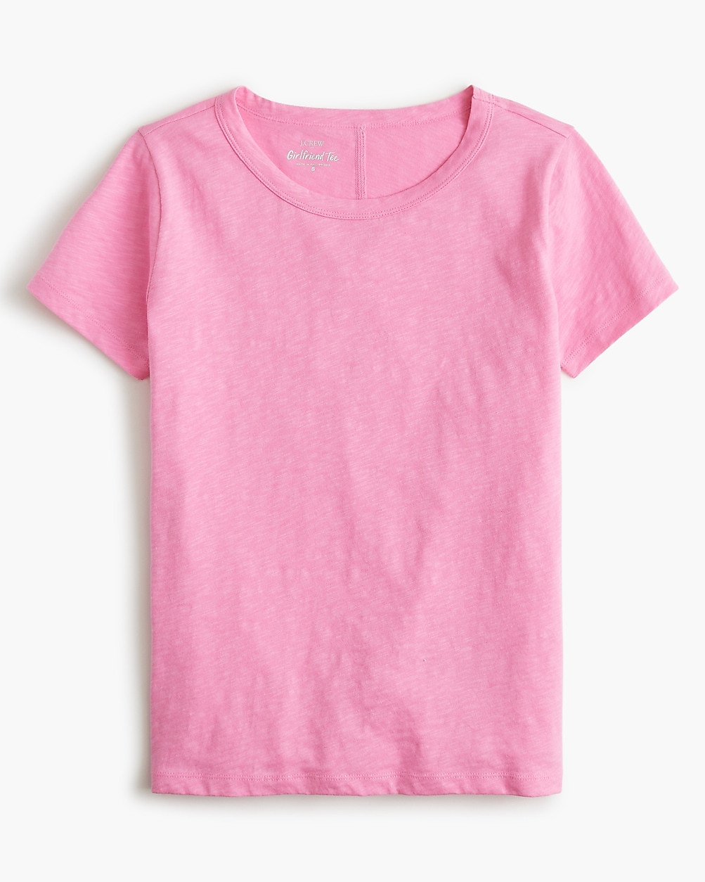 Short-sleeve girlfriend crewneck tee | J.Crew Factory