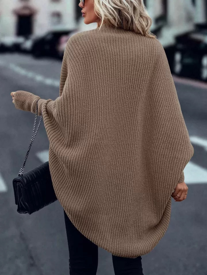 SHEIN LUNE Batwing Sleeve Duster Cardigan | SHEIN