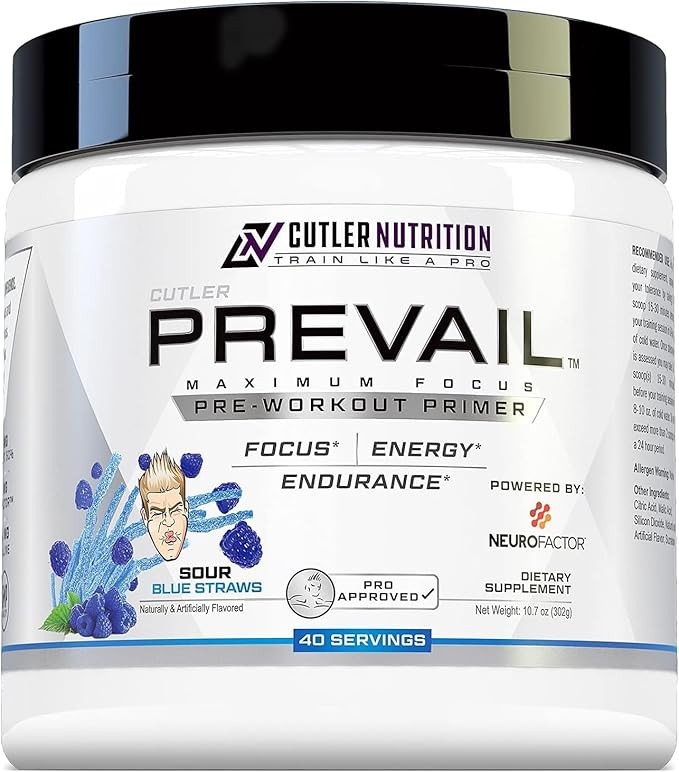 Prevail Pre Workout Powder with Nootropics: Best Pre Workout for Men and Women, Cutting Edge Ener... | Amazon (US)