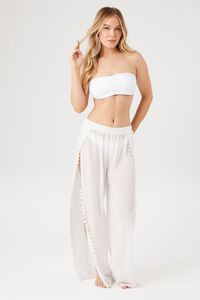 Pom Pom Swim Cover-Up Pants | Forever 21 (US)
