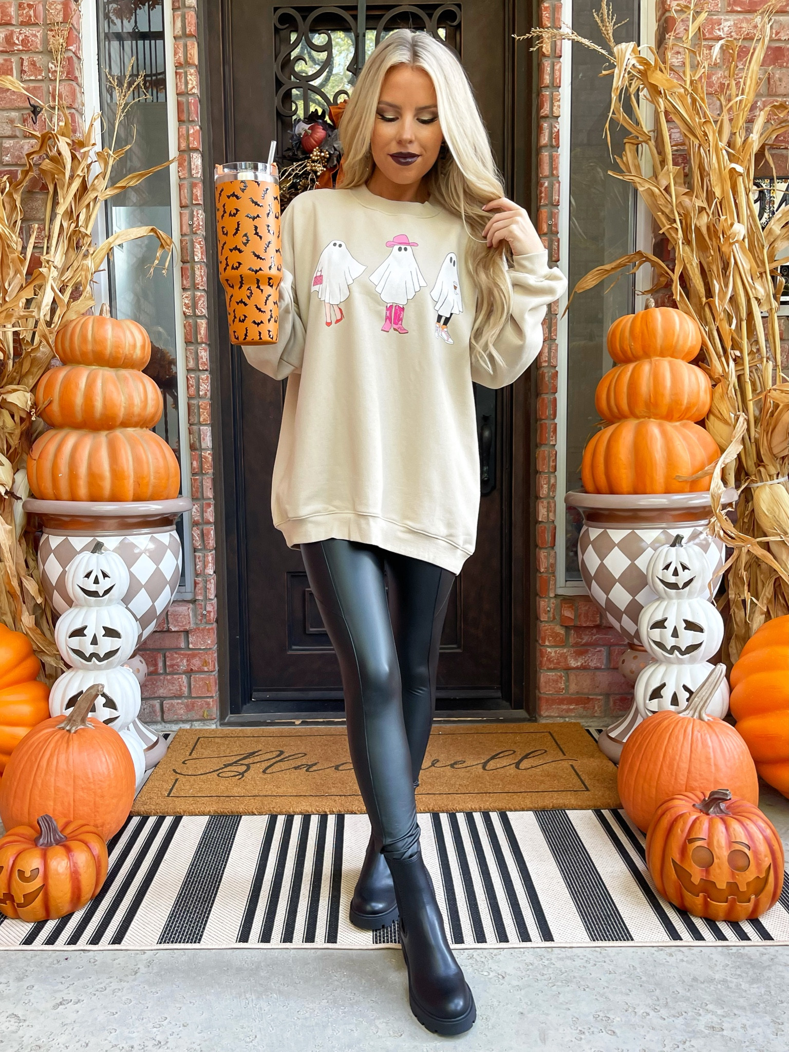 

Halloween style. Halloween outfit. Halloween graphic tee. Halloween graphic sweatshirt. Spooky season. Spooky outfit. Fall style. Ghost sweatshirt. Skull sweater. Halloween cup. Fall decor. Fall blanket. Pink lily. Macy Blackwell 

#LTKunder100 

#LTKHalloween #LTKSale #LTKSeasonal