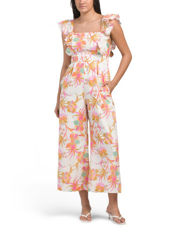 Flutter Sleeve Jumpsuit | TJ Maxx
