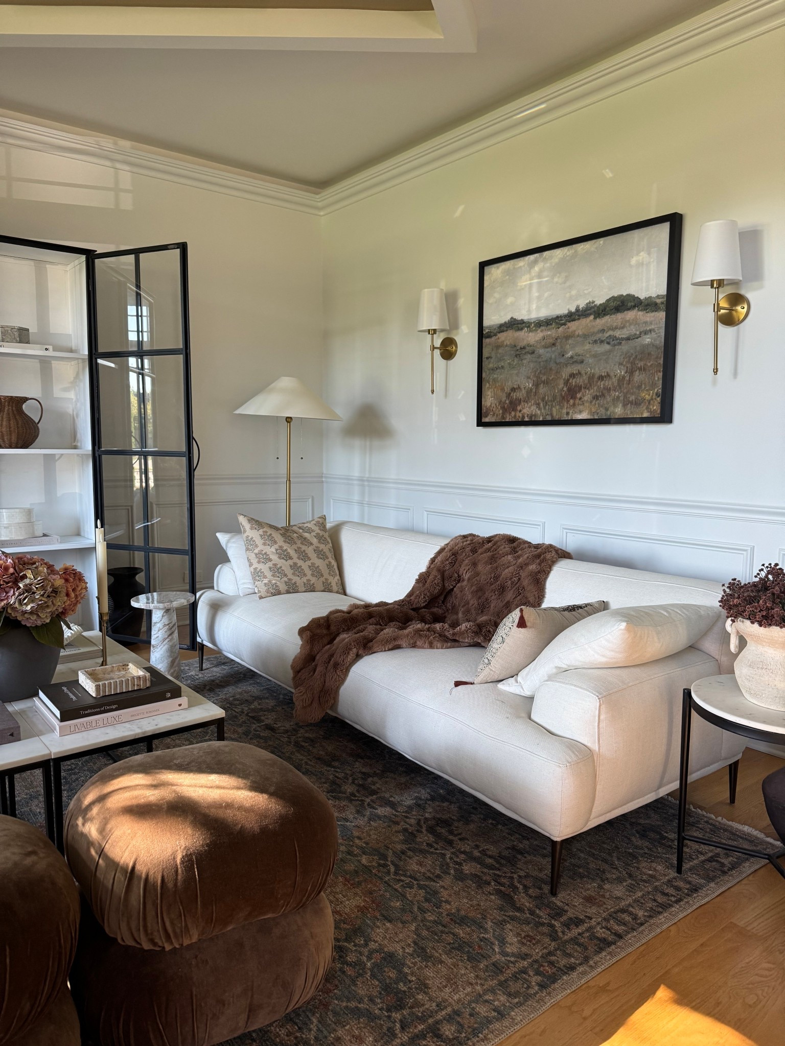 Sitting room views! Adding in chocolate brown for fall makes it even cozier! 

#livingroom #amazonhome #primeday #amazonfinds #amazon #sittingroomm #homeinspo #homedecor #throwblanket #lamp #decor 

#LTKSeasonal #LTKSaleAlert #LTKHome