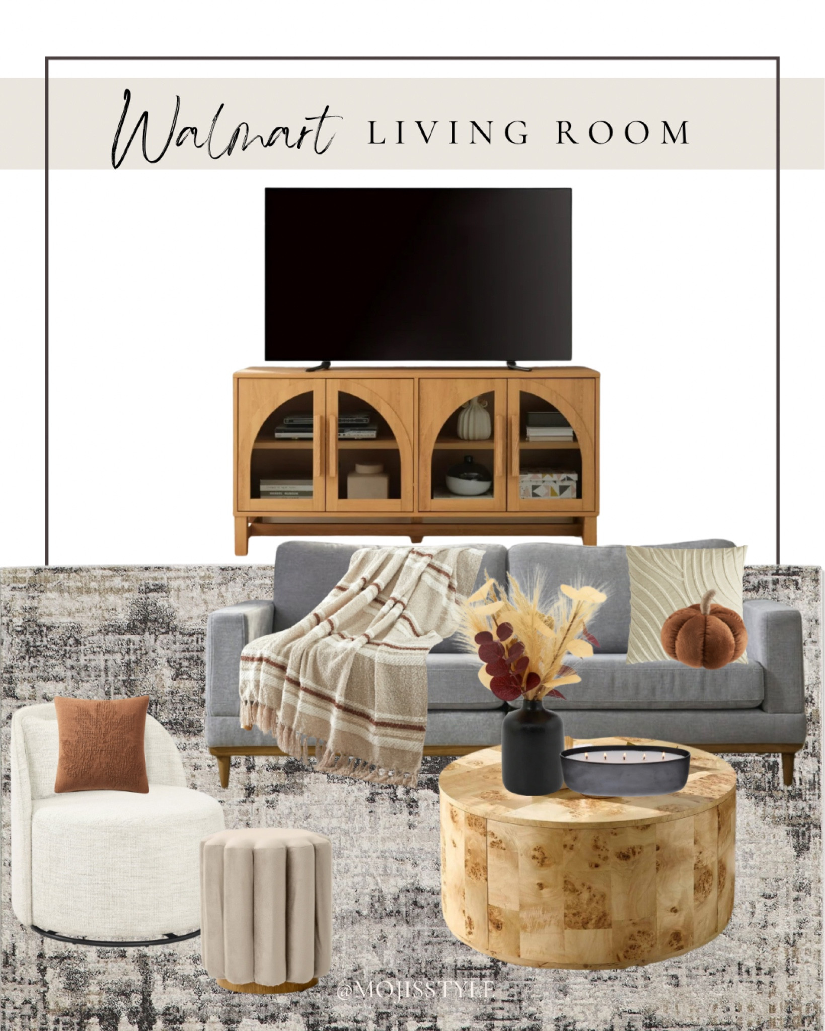 Bring the warm and cozy vibes of the new season in your home with these Fall living room styling ideas from Walmart

#LTKSeasonal #LTKHome