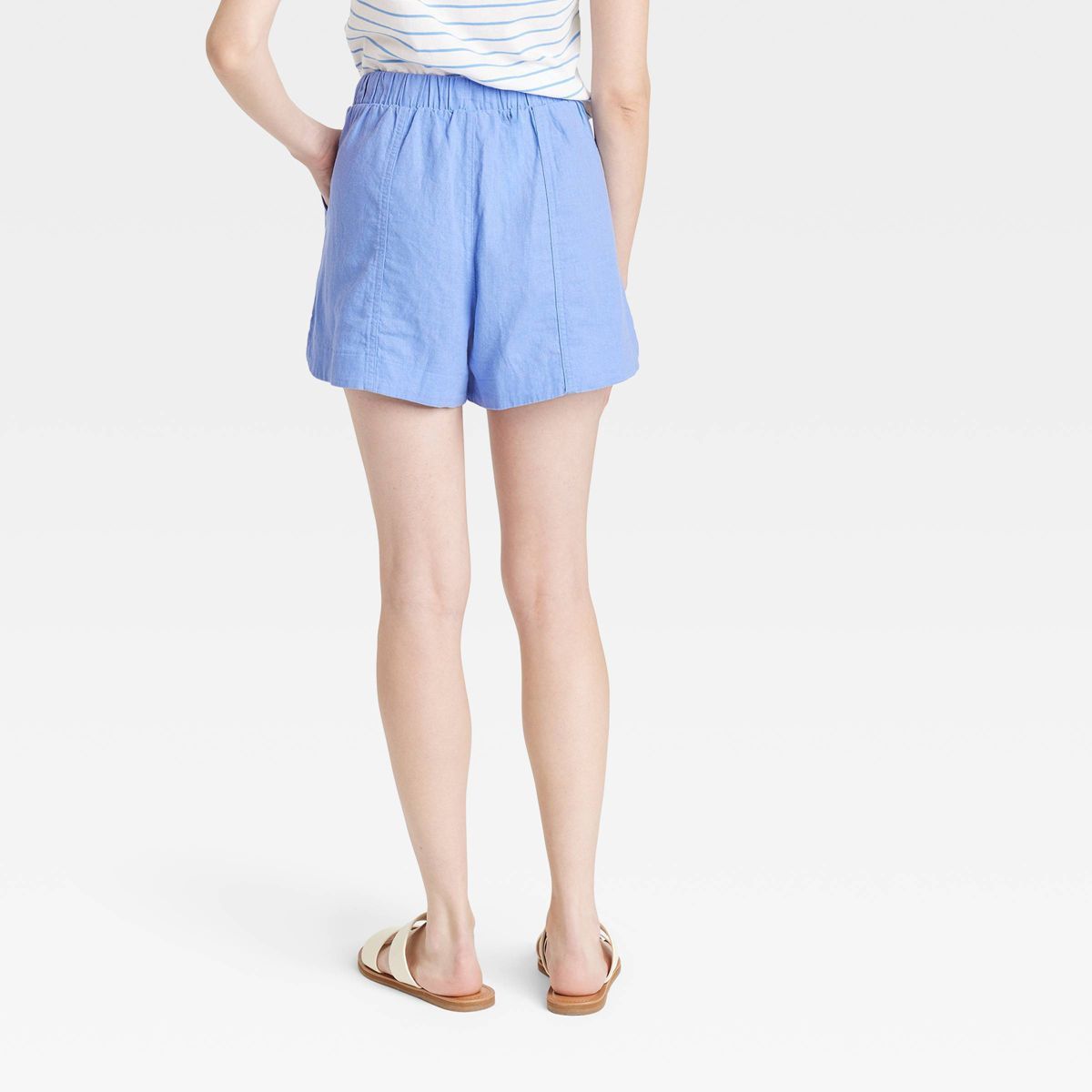 Women's High-Rise Linen Pull-On Shorts - Universal Thread™ | Target