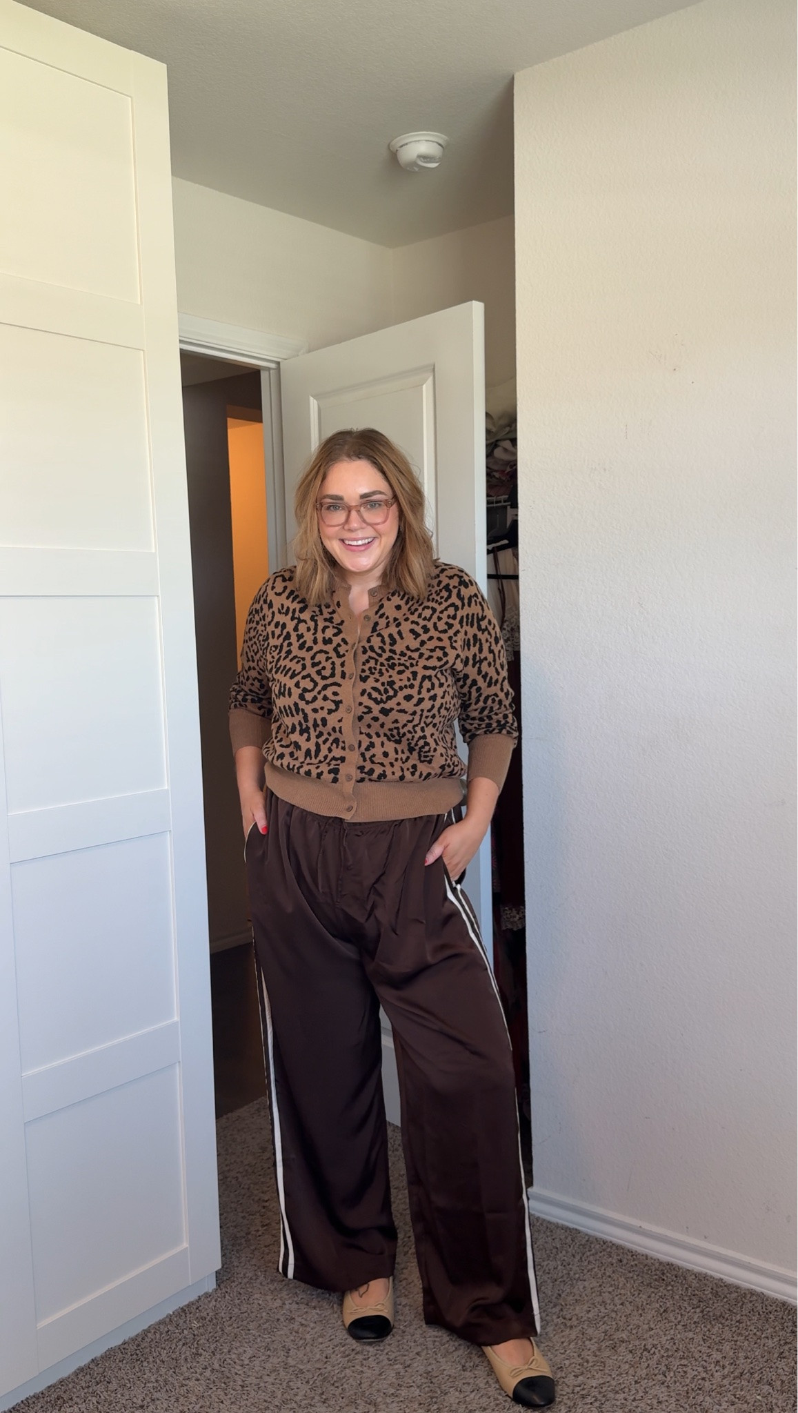 Work office teacher outfit wearing xl in everything but size down in the satin pants

#LTKSaleAlert