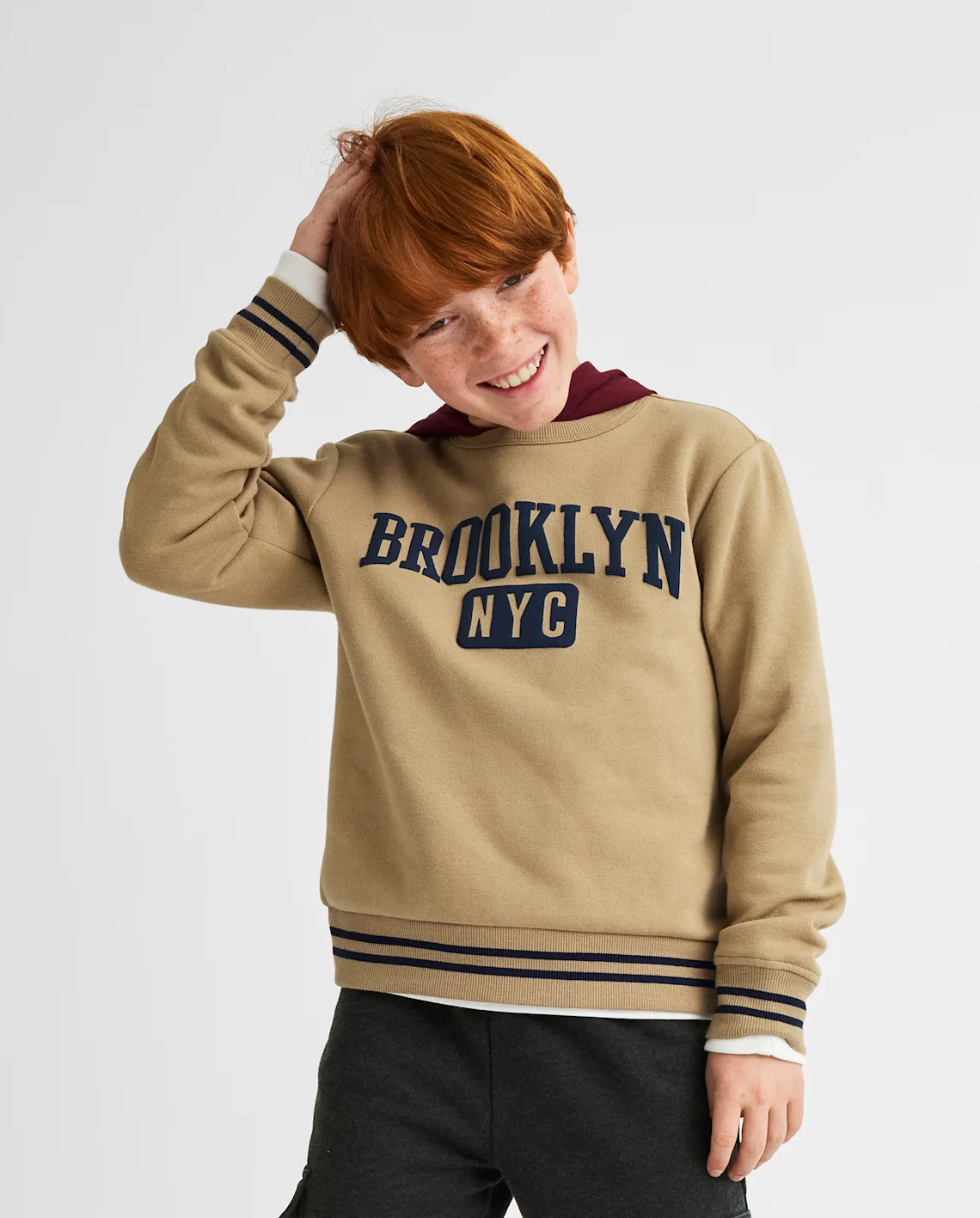 Kids Graphic Premium Fleece Sweatshirt - brown | The Children's Place