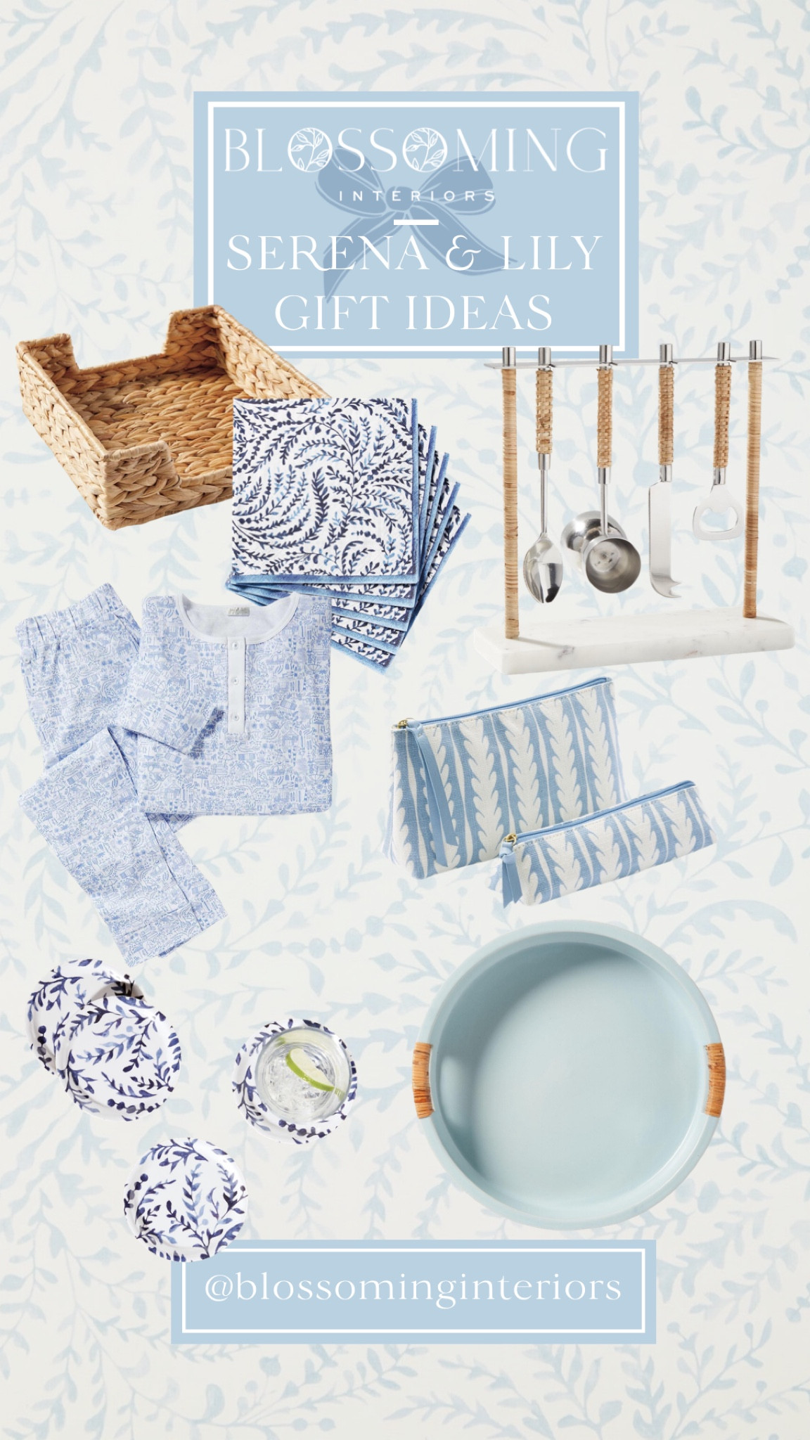 The top picks for Serena & Lily gift guide. I love this cozy pjs set and the beautiful coasters are on my personal wish list. Sale of the season with Serena & Lily. Everything is up to 40% off and Clearance is up to 70% off. 

#LTKGiftGuide #LTKhome #LTKHoliday