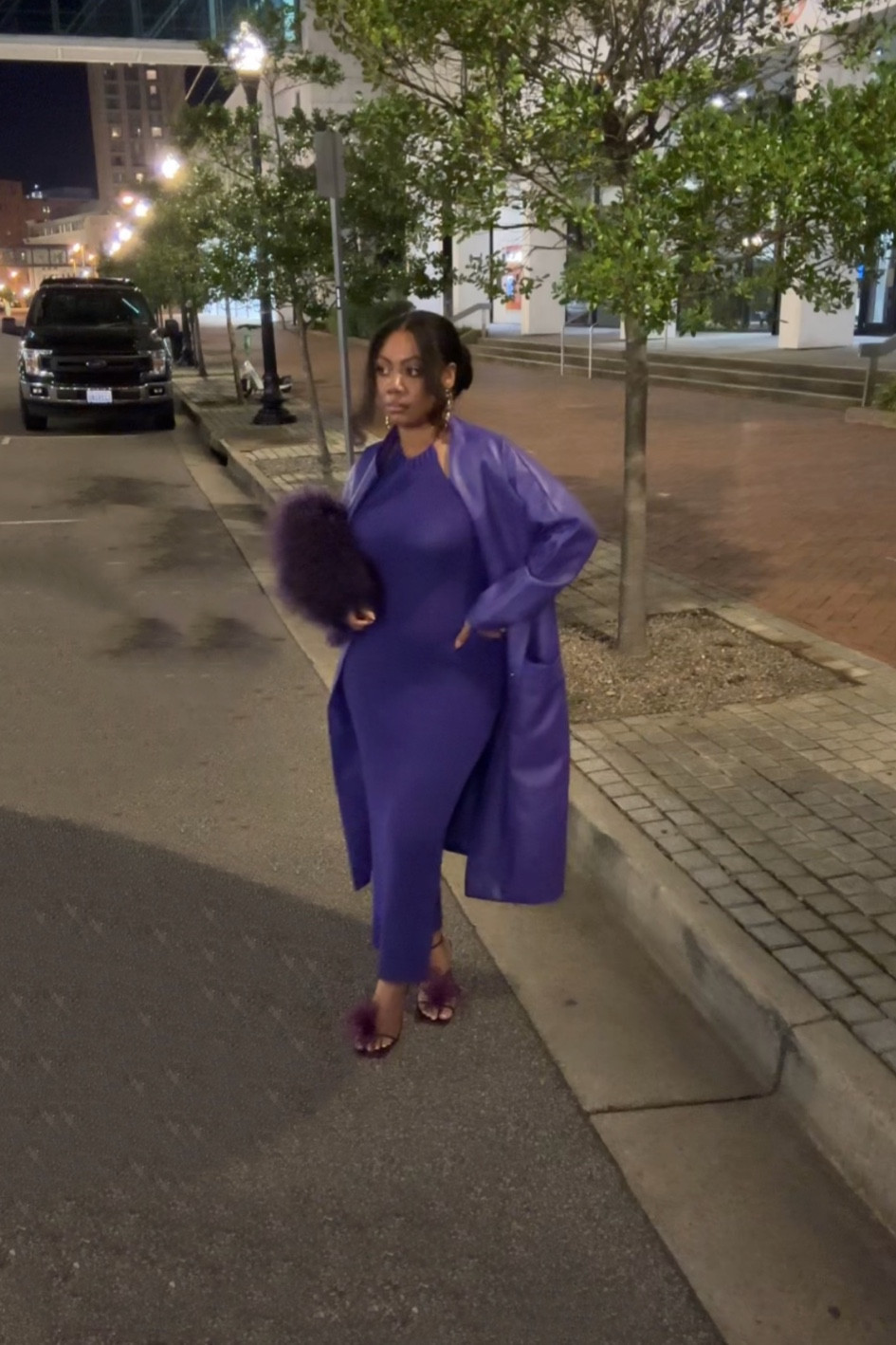 Fall Monochrome Outfit 💜

#LTKmidsize #LTKshoecrush #LTKstyletip