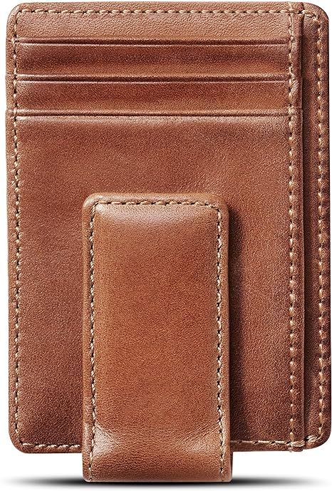 HoJ Co. CARRYALL Money Clip Wallet | Super Strong Magnetic Clip | Minimalist Card Case With Money... | Amazon (US)