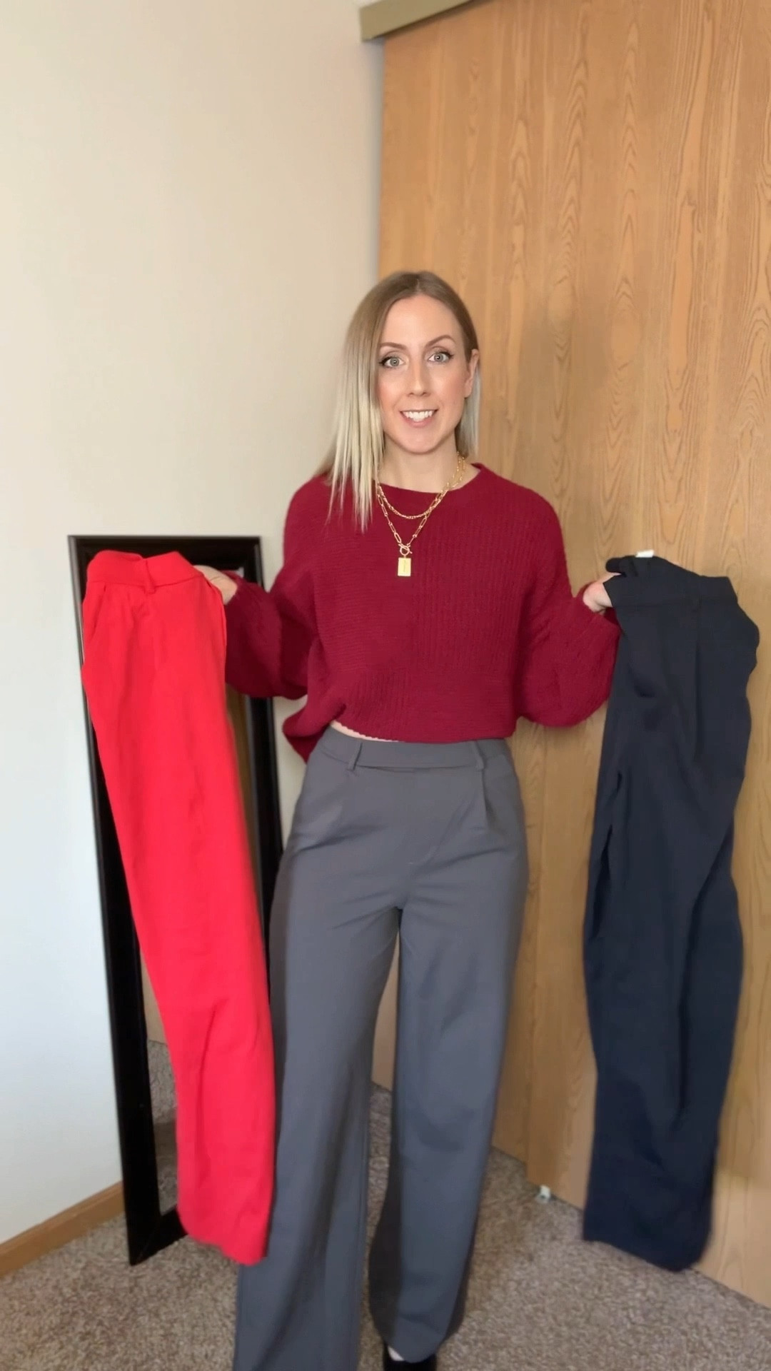 Wearing small tall in pants 

#LTKWorkwear #LTKFindsUnder100 #LTKootd
