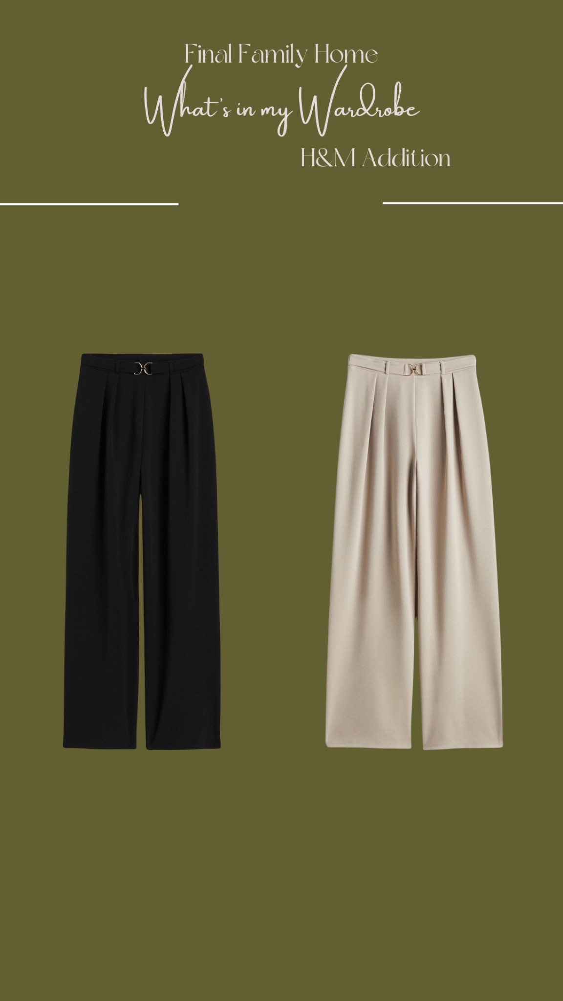 My favourite H&M trousers are now out in beige!! What a vibe for spring!!! 

#LTKSeasonal #LTKstyletip #LTKworkwear