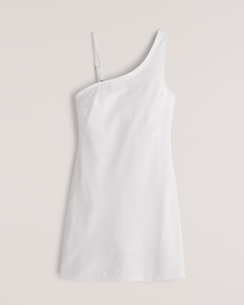 One-Shoulder Traveler Mini Dress | Abercrombie & Fitch (US)