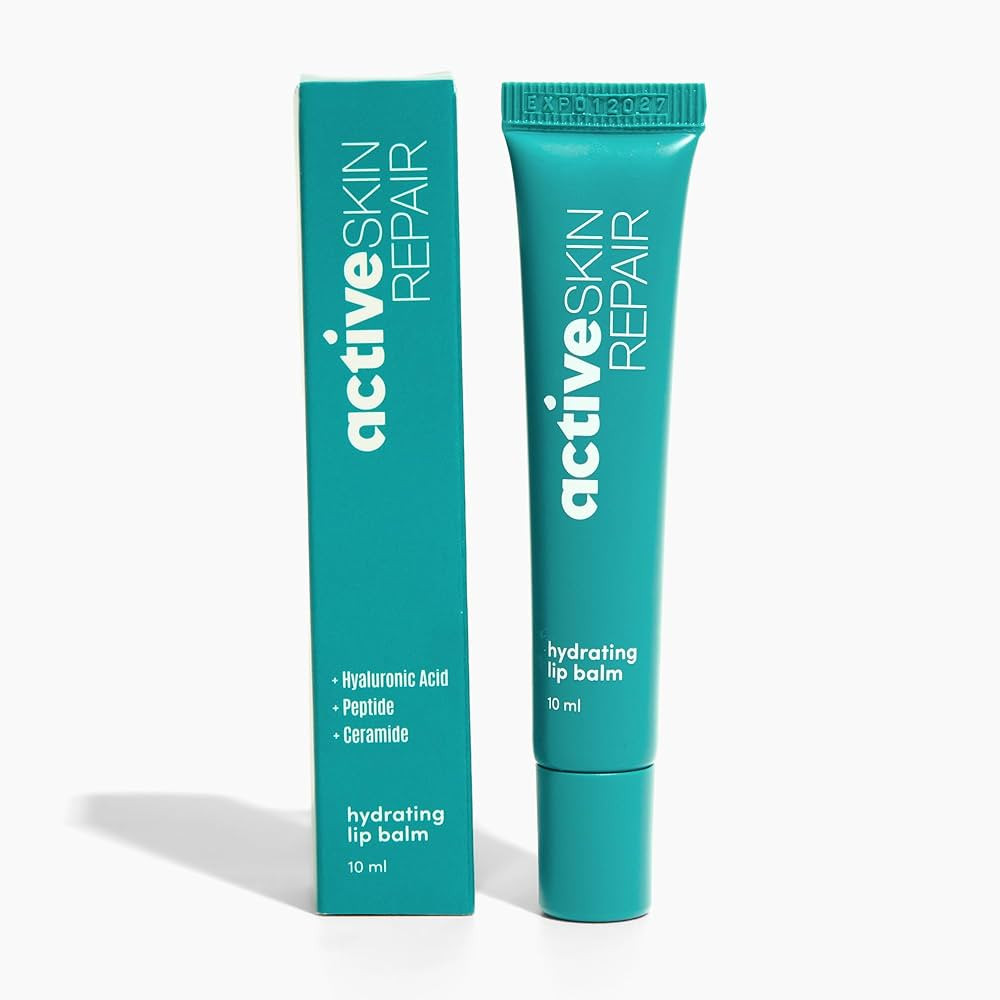 Active Skin Repair Hydrating Lip Balm for Dry Lips, EWG Certified Long-Lasting Moisturizing Lip B... | Amazon (US)