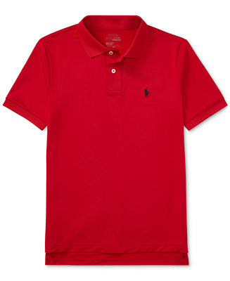 Big Boys Performance Jersey Polo Shirt | Macy's