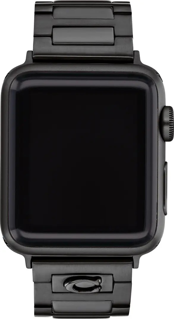 COACH Stainless Steel Apple Watch® Watchband | Nordstrom | Nordstrom