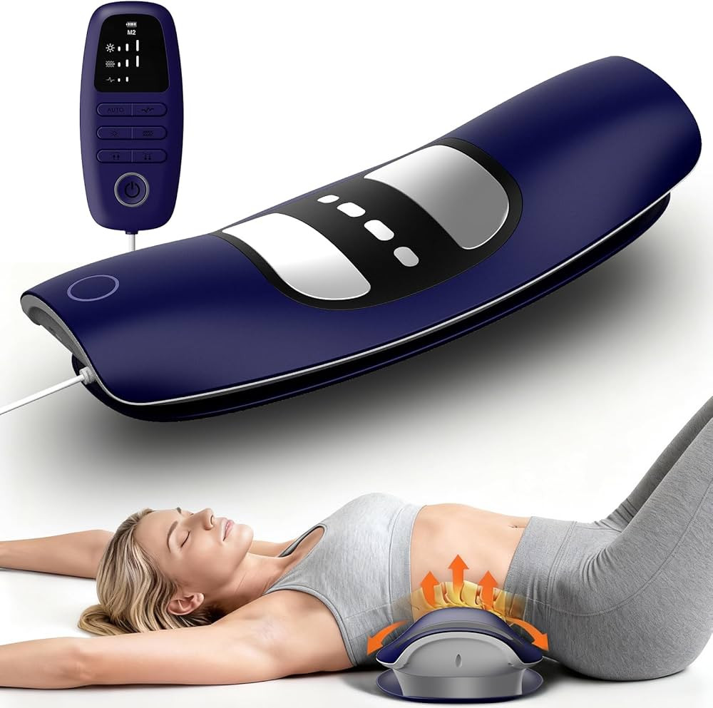 4-in-1 Low Frequency Cordless Rechargeable Electric Lumbar Traction Decompression Devices for Pai... | Amazon (US)