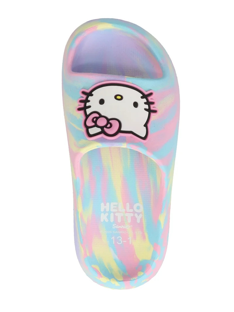Hello Kitty® by Sanrio® Little and Big Girls License Sanrio Slides | Walmart (US)