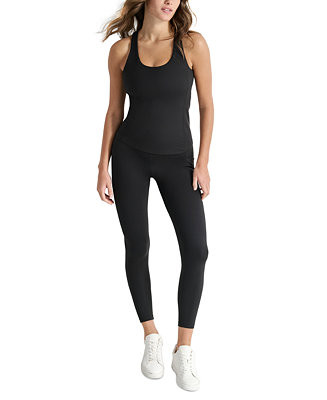 DKNY Sport Women's Balance Compression Racerback Tank Top - Macy's | Macy's