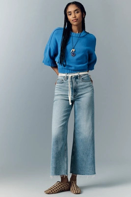 Pistola Lana High-Rise Crop Wide-Leg Jeans | Anthropologie (US)