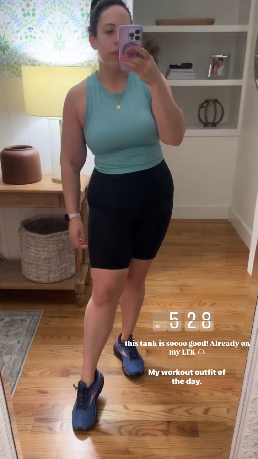 this tank is soooo good! Old navy tank size XL and workout shorts with pockets size XL both great for strength training  

#LTKFindsUnder100 #LTKActive #LTKMidsize