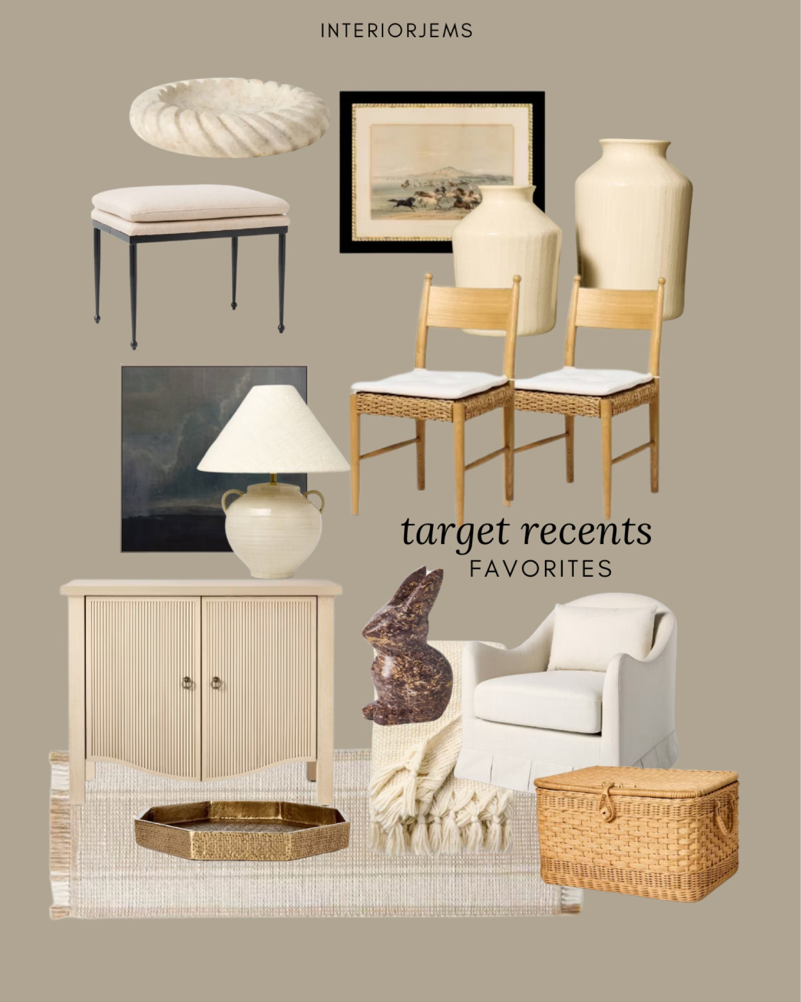Loving these target new arrivals for tire and decor, ottoman, framed art, living room decor, chest basket, lounge chair 