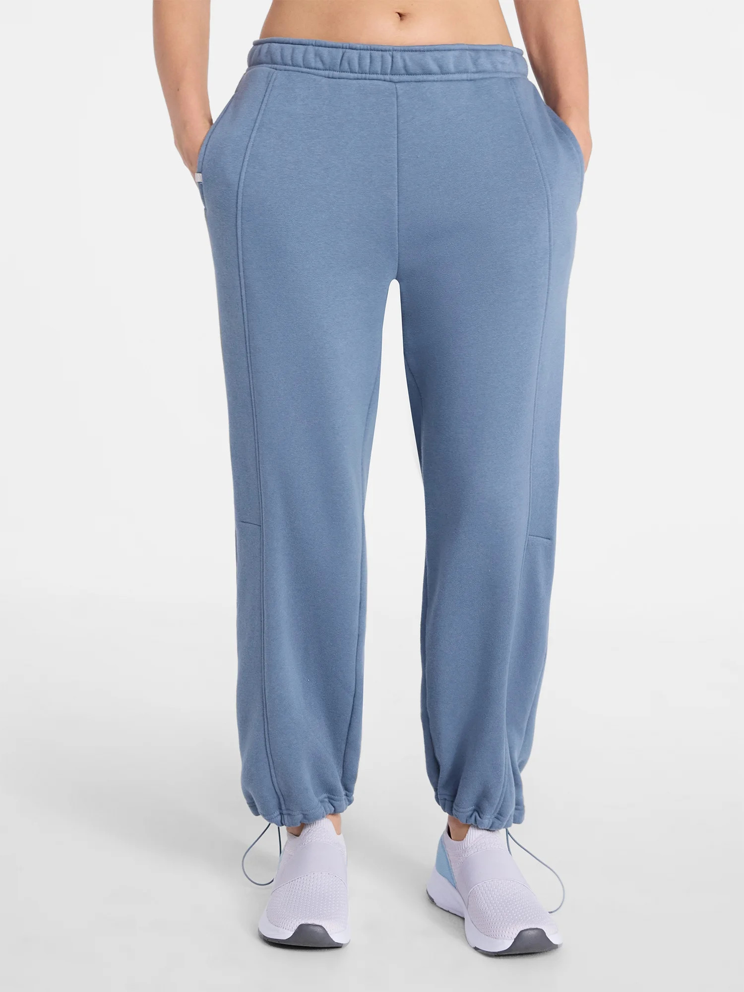 Athletic Works Women's and Women's Plus Barrel Leg Pant, Sizes XS-4X | Walmart (US)