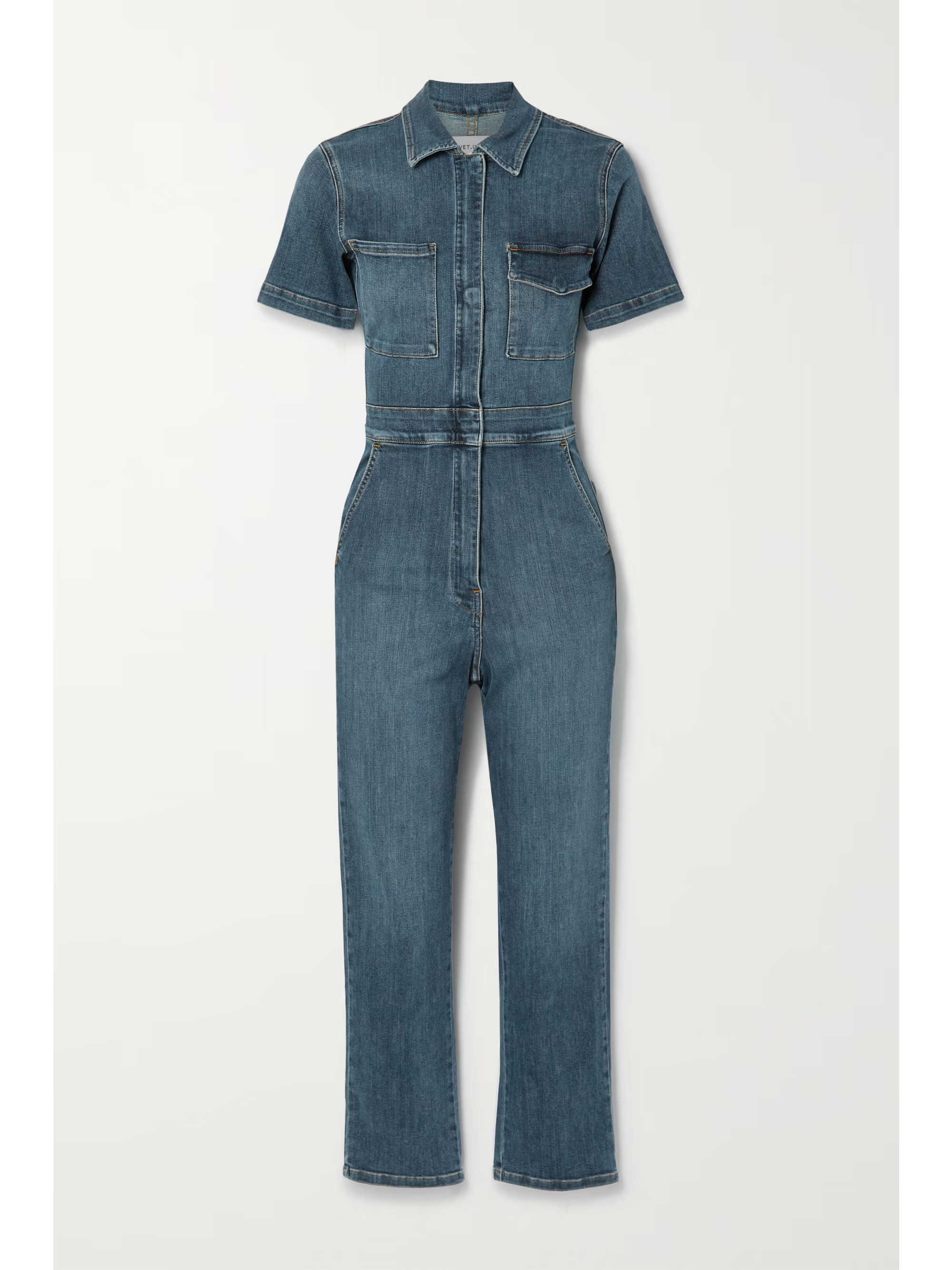 Rebel denim jumpsuit | NET-A-PORTER (US)