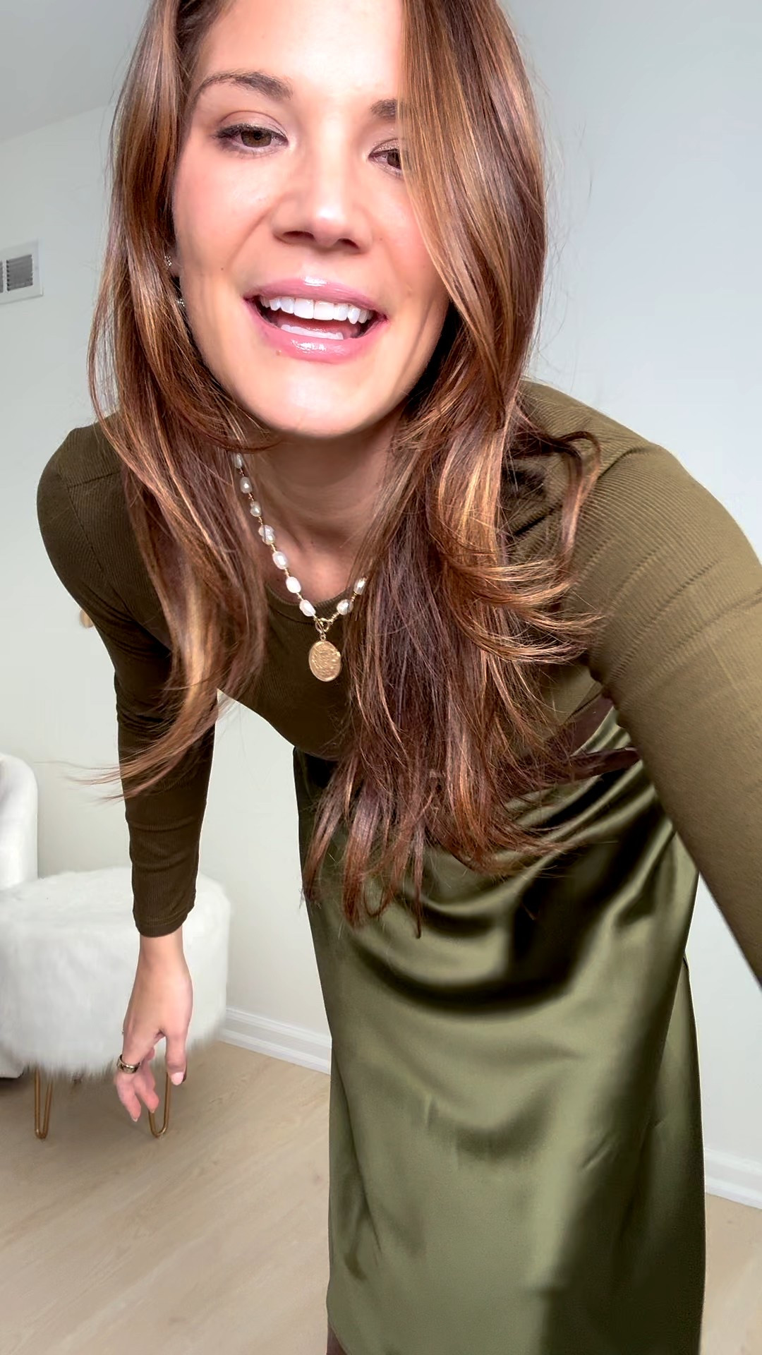 Such a cute monochromatic look! I love how this looks for the holidays! So comfy and cute! 

Holiday outfit, Holiday outfit inspo, Party outfit, Tall girl approved, Midi skirt, Stang and co 

#LTKTall #LTKSeasonal #LTKHoliday