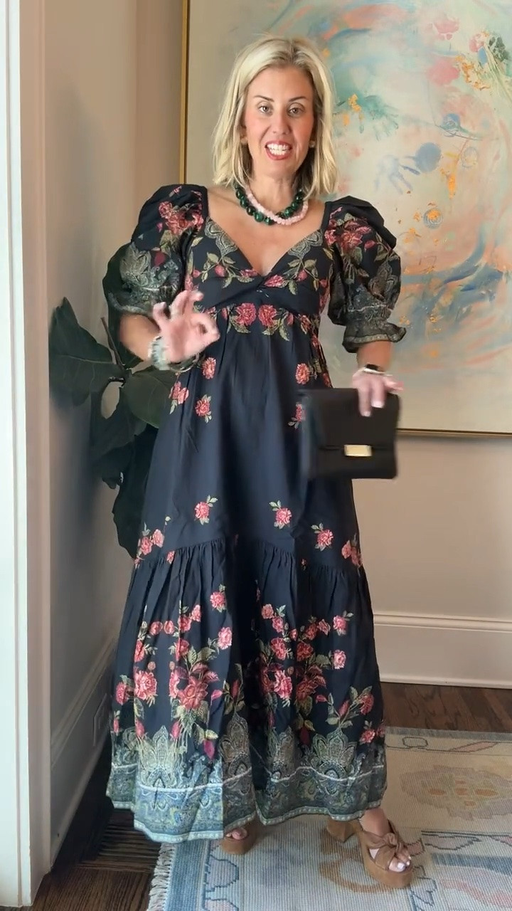 Oh my fabulousness!! Cleobella has done it again…this is gorgeous! I’m in xs dress & 8 heels tts. 

Codes:
Cleobella - CBMIX15
Gigi New York - Catherine15
Allie + Bess - Catherine20

#LTKSeasonal #LTKOver40 #LTKPetite