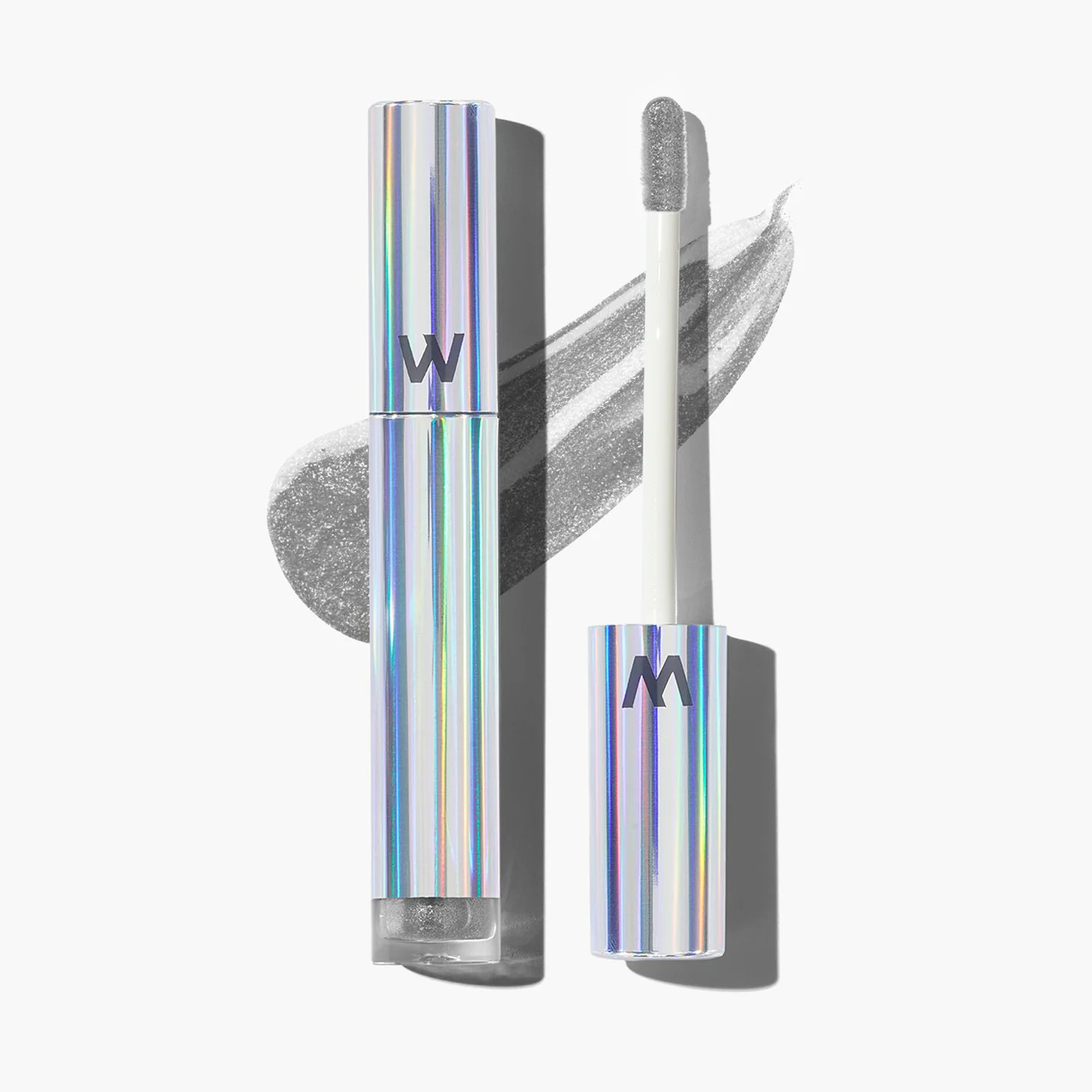 WONDER BLADING Top Gloss - Silver Glitter | Wonderskin