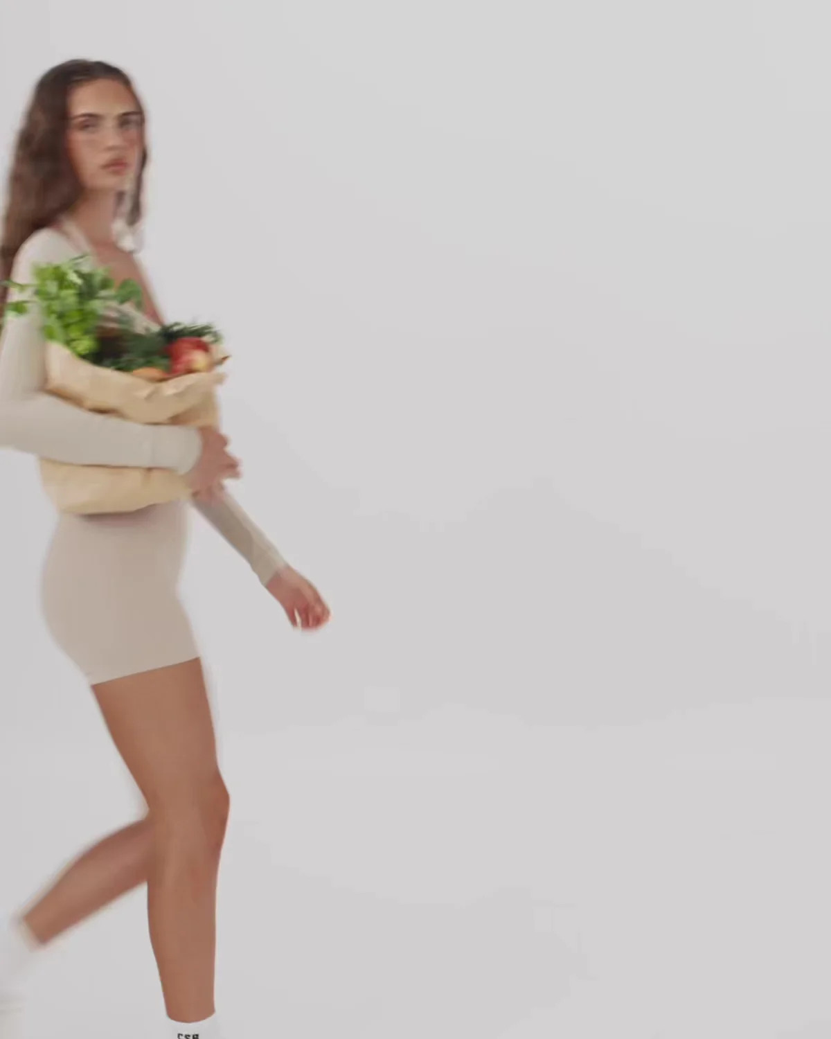 Form Invisible Scrunch Shorts 5" | Fawn | Crop Shop Boutique US