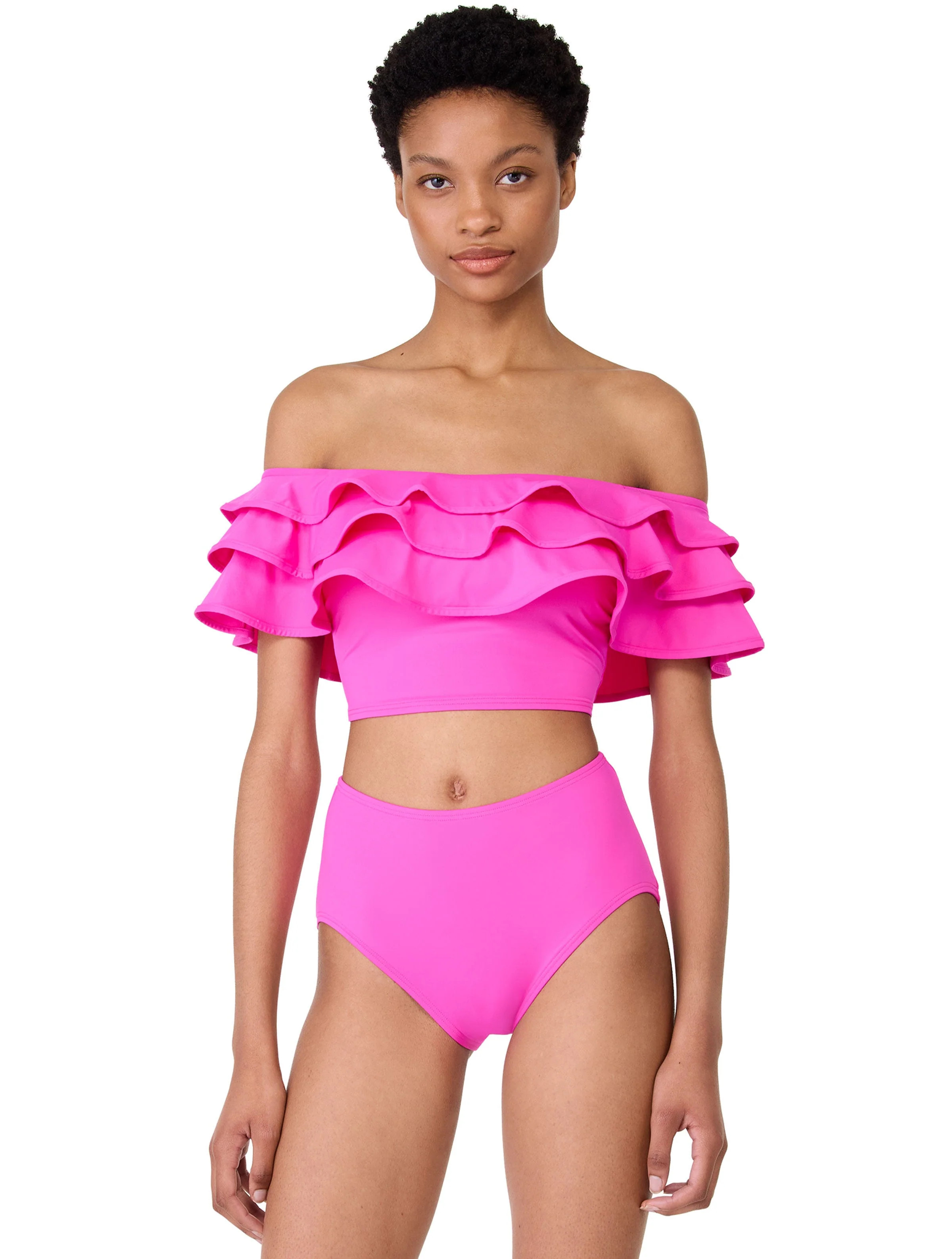 kate spade new york Ruffle Bikini Top - Solids | Beach2Ocean