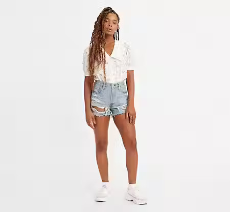 501® High Rise Women's Shorts | LEVI'S (US)