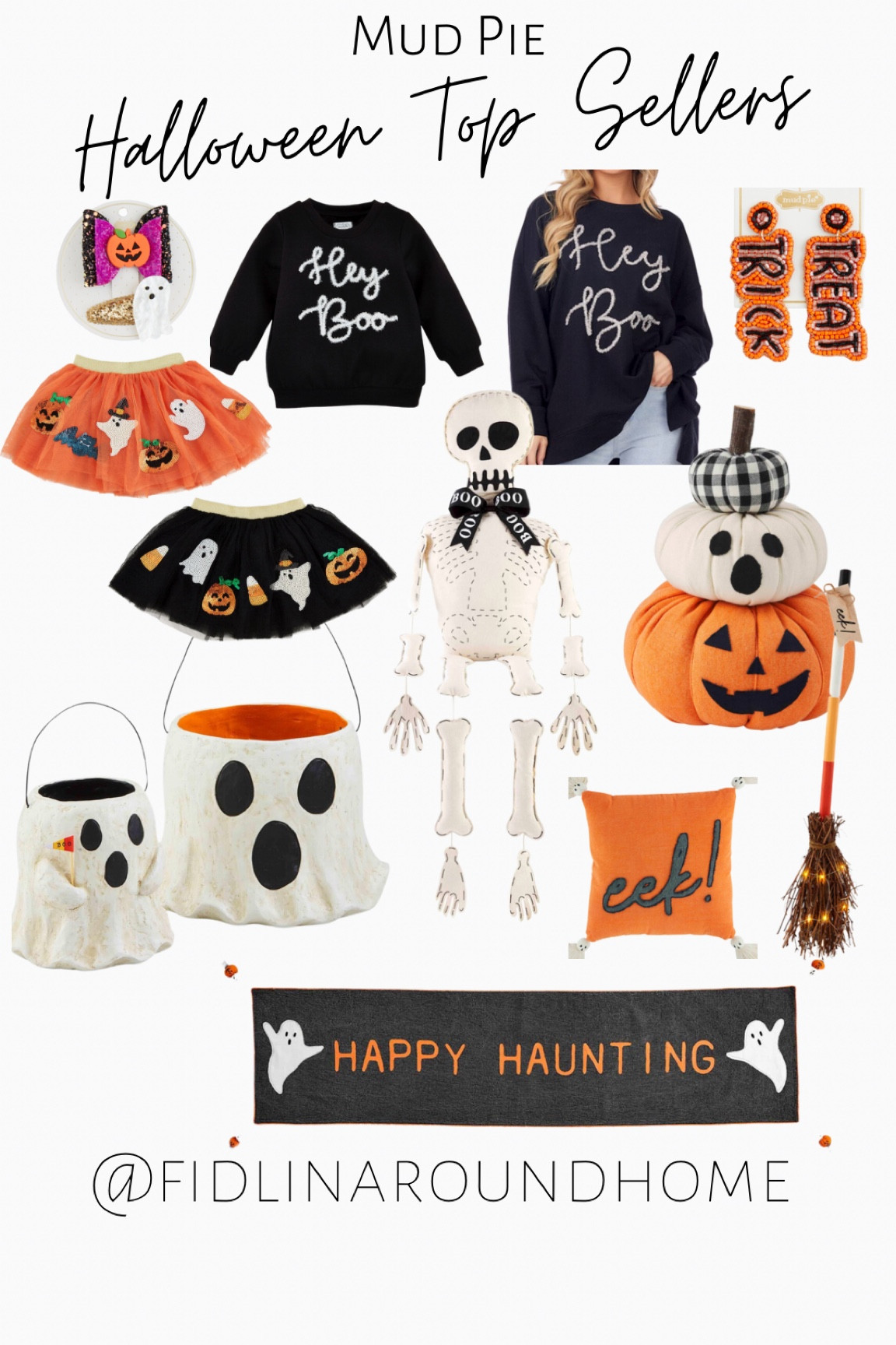 Halloween home decor and clothing and accessories from Mud Pie

#LTKHome #LTKSeasonal #LTKFamily
