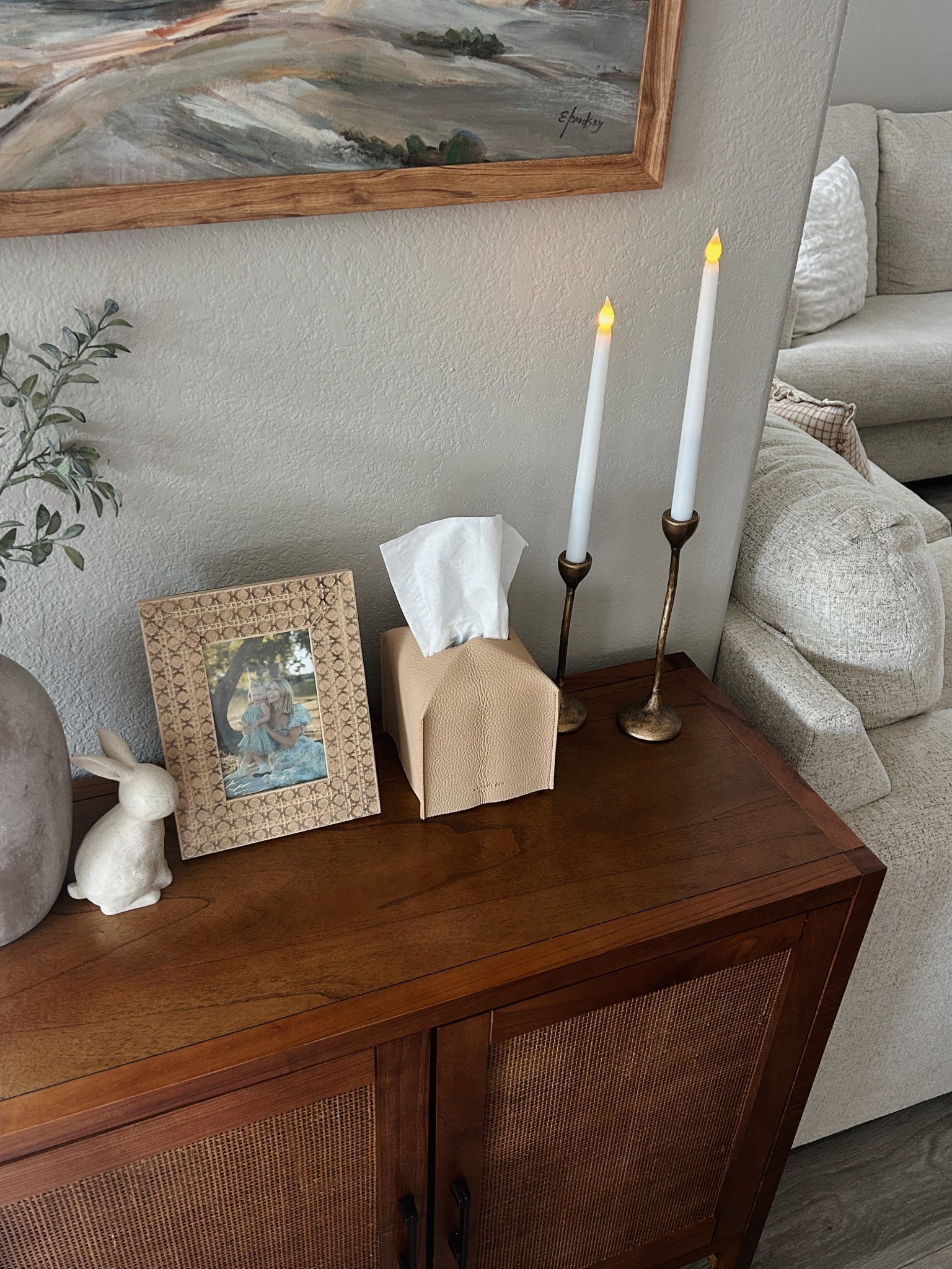 The cutest tissue box cover! Under $10!