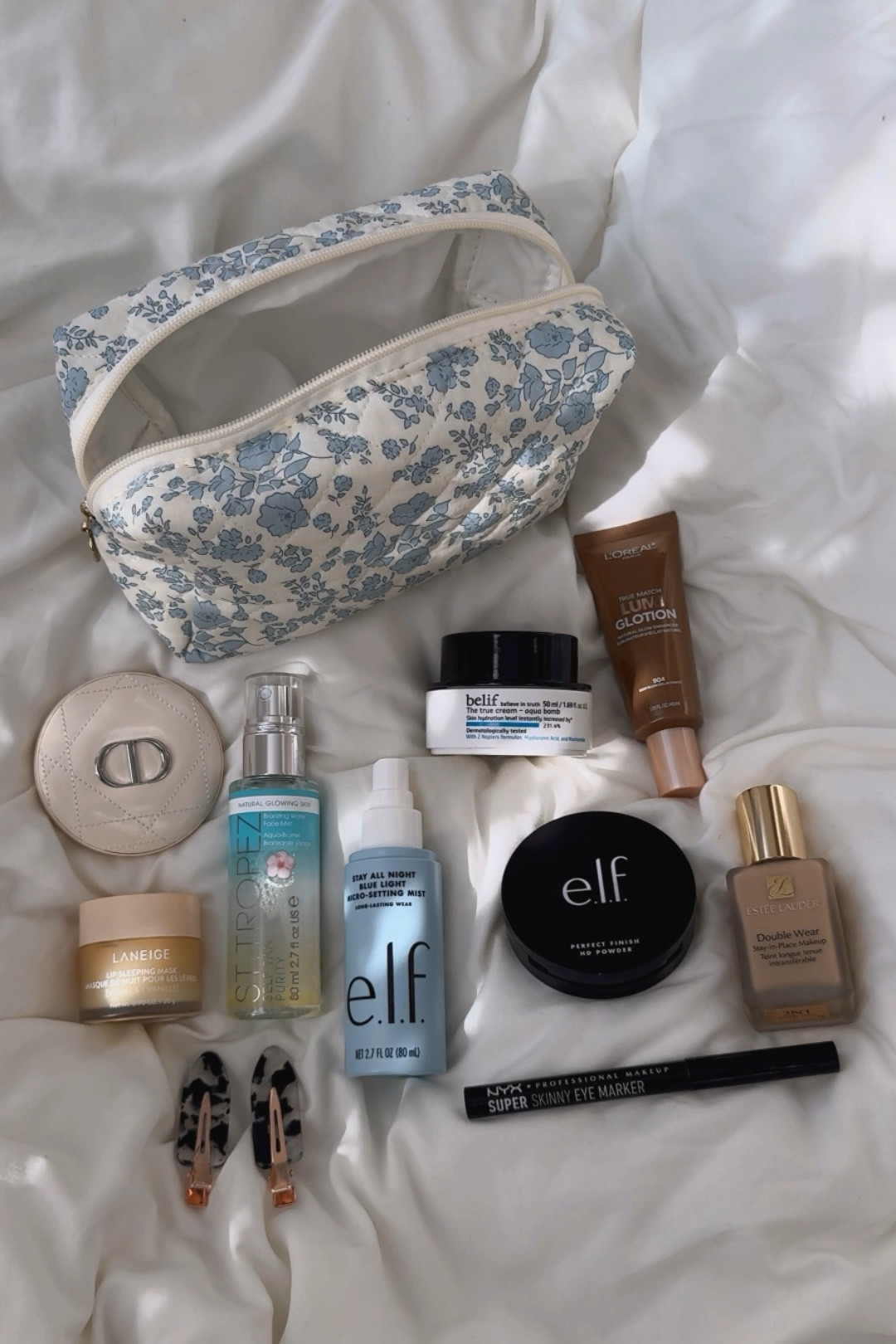 Current beauty favorites!! Holy grails, foundation, Chanel, Estée Lauder, Elf, Laneige, L’Oréal, NYX, Amazon, self tanner, moisturizer, make up routine, skin care. #skincare #makeup #makeuproutine #moisturizer #cosmetics #cosmeticbag 



#LTKGiftGuide #LTKBeauty #LTKFindsUnder100