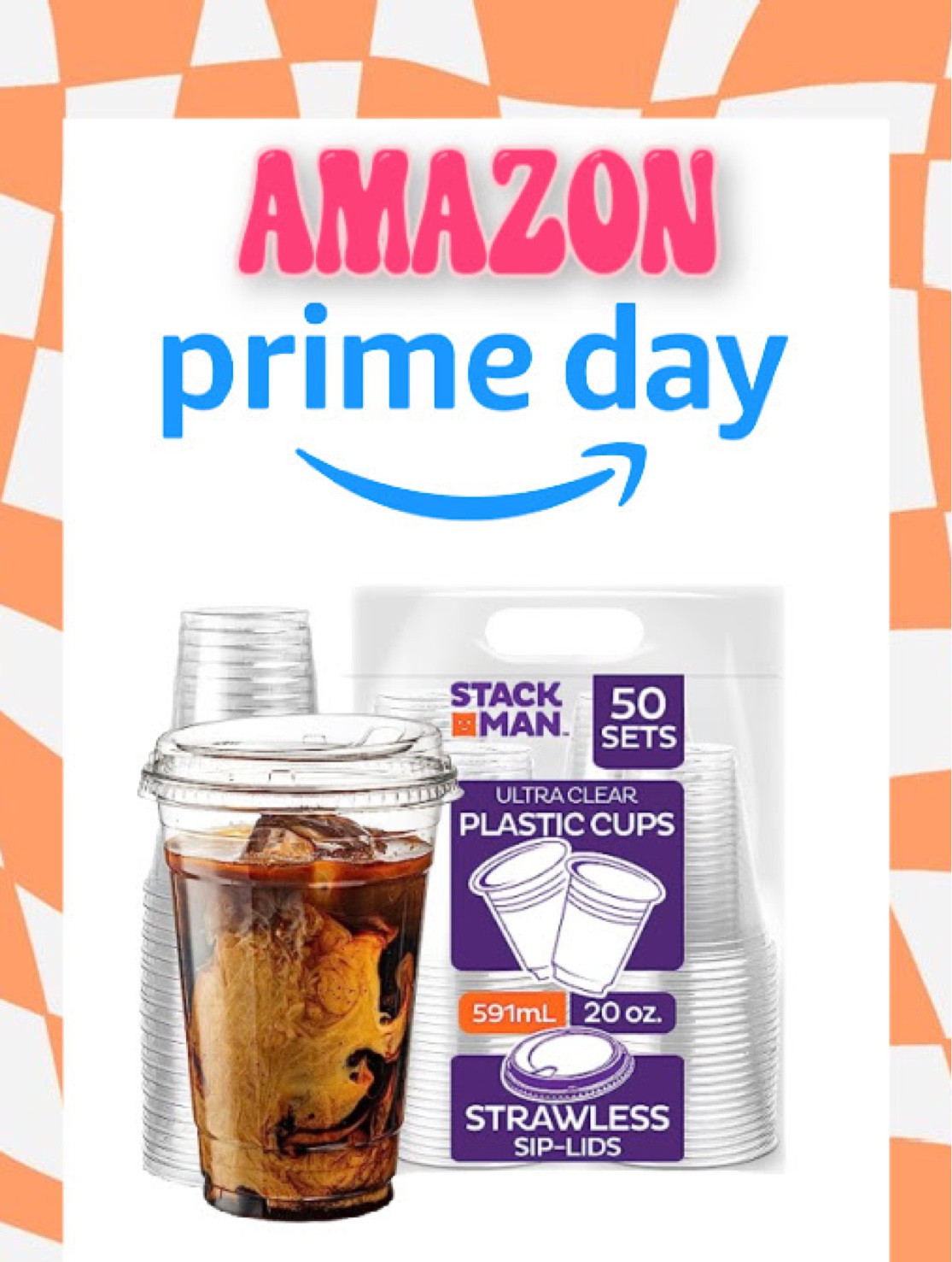 Iced Coffee Cups with Nitro lid.
Amazon Deal is the best price for these! Prime day deals.

#LTKFind #LTKsalealert #LTKxPrimeDay