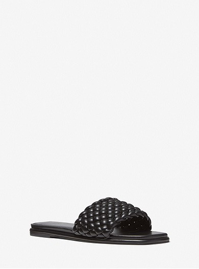 Amelia Braided Slide Sandal | Michael Kors US